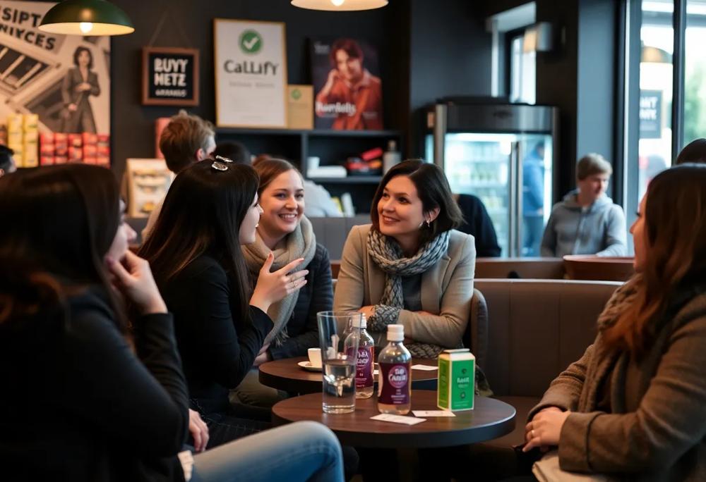 cafe conversation